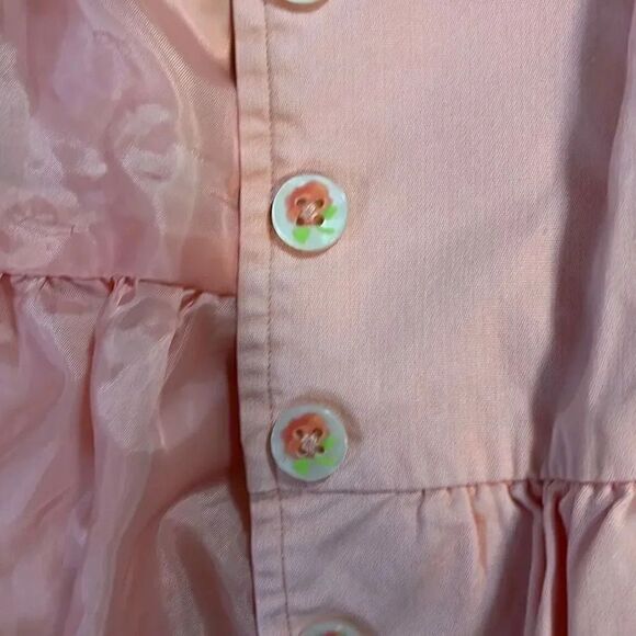 Janie and Jack fully lined pink little girls jacket size 4/5 - Picture 4 of 5